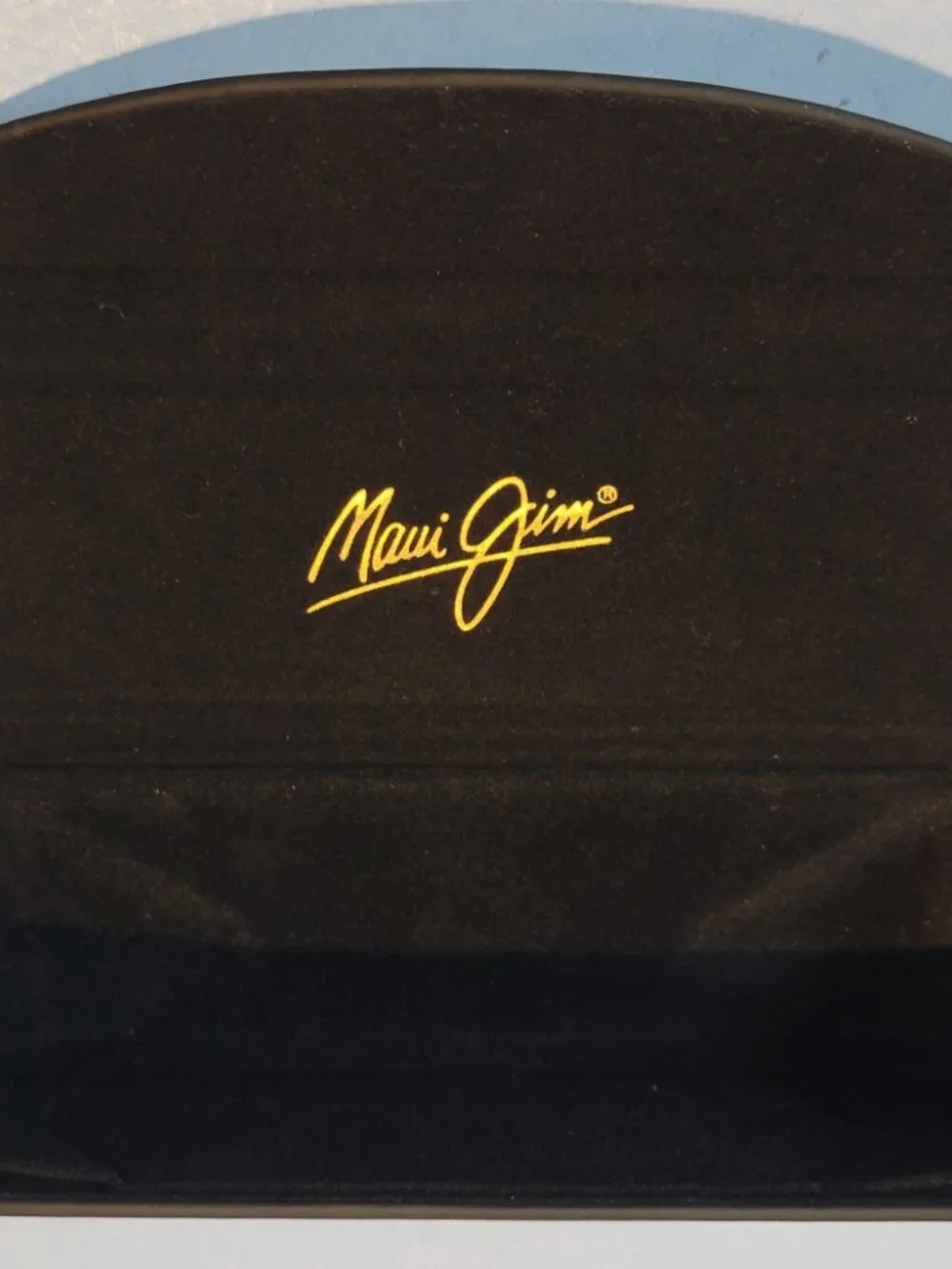 Maui Jim Black Tri-Fold Sunglasses Eyeglass Case